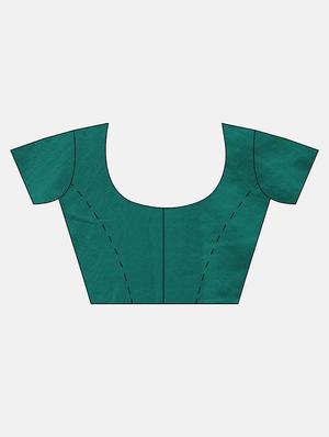 self design banarasi saree with blouse - 17239860 - Standard Image - 3