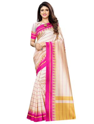 set of 2 pcs saree with blouse - 17240518 - Standard Image - 2