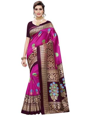 set of 2 pcs saree with blouse - 17240518 - Standard Image - 4