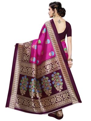 set of 2 pcs saree with blouse - 17240518 - Standard Image - 5