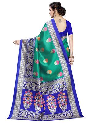 set of 2 pcs saree with blouse - 17240524 - Standard Image - 5