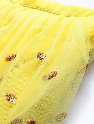 embroidered flared unstitched lehenga - 17240615 - Standard Image - 4