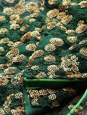 embroidered flared unstitched lehenga - 17240616 - Standard Image - 5