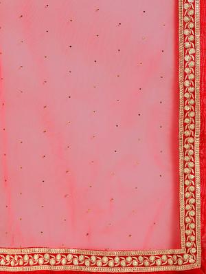 embroidered flared unstitched lehenga - 17240621 - Standard Image - 6