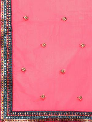 embroidered flared unstitched lehenga - 17240639 - Standard Image - 8