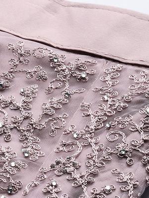 embroidered flared unstitched lehenga - 17240659 - Standard Image - 6