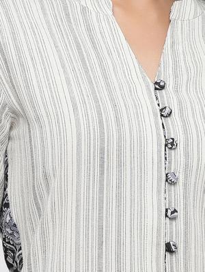 striped kurta pant set - 17241849 - Standard Image - 4
