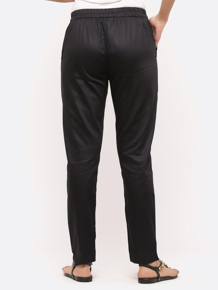 mid rise flat front trousers - 17241913 - Zoom Image - 3