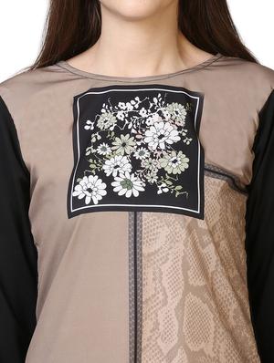 floral straight kurta - 17241982 - Standard Image - 4