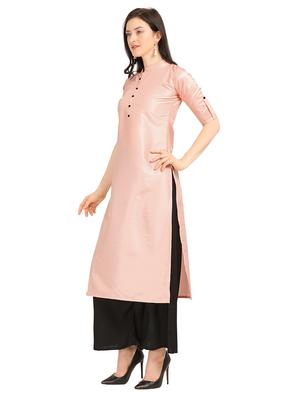 solid straight kurta - 17242040 - Standard Image - 2