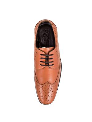 tan lace-up brouges - 17242300 - Standard Image - 4