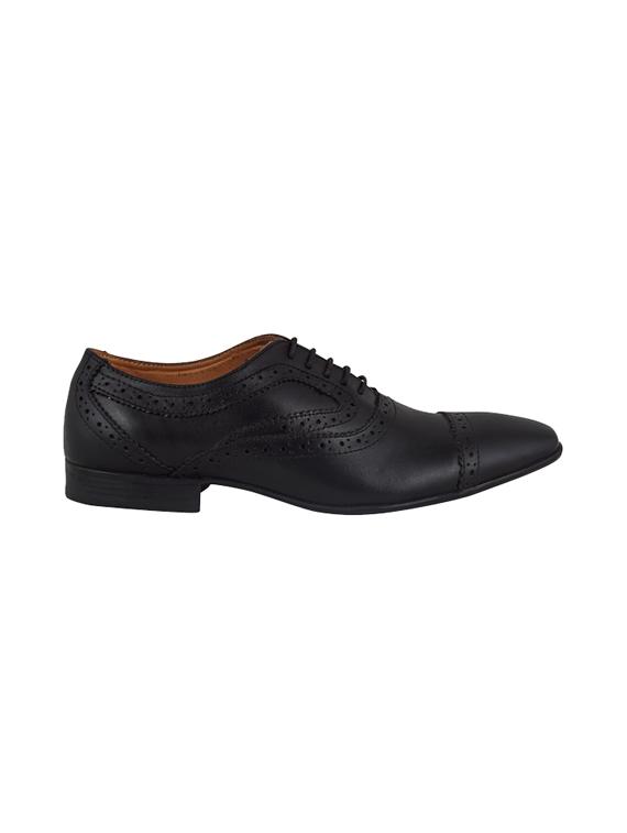 black lace-up brouges - 17242305 - Zoom Image - 2