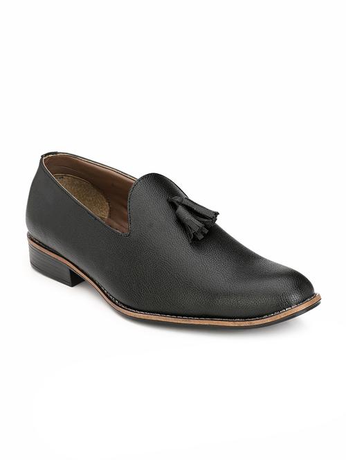 black slip on shoes - 17242596 - Standard Image - 1