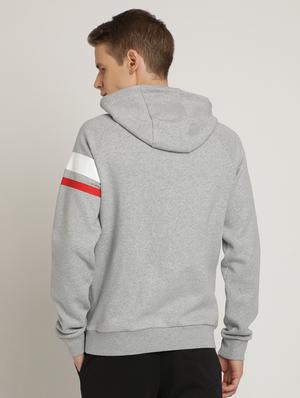 grey striped sweatshirt - 17242676 - Standard Image - 3