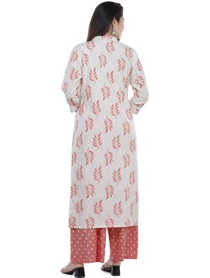 printed kurta palazzo set - 17242788 - Standard Image - 3