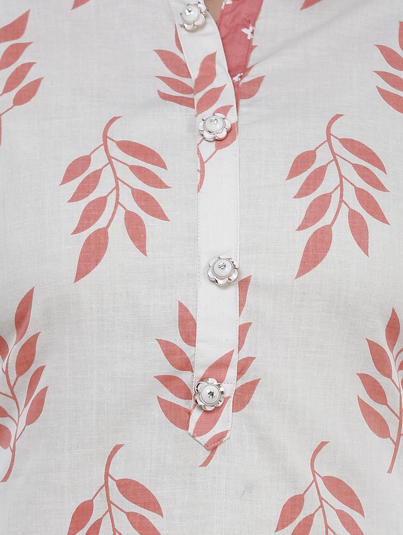 printed kurta palazzo set - 17242788 - Zoom Image - 4