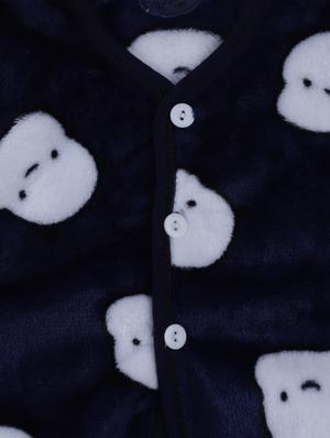 navy blue cotton onesies and romper - 17242825 - Standard Image - 4