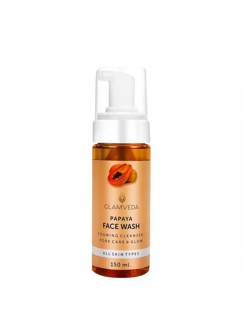 papaya pore care & glow foaming face wash - 17242831 - Standard Image - 1