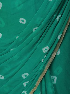 bandhani printed saree - 17242865 - Standard Image - 4