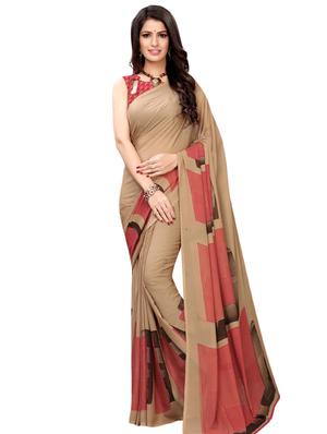 set of 2 pcs saree with blouse - 17242915 - Standard Image - 3