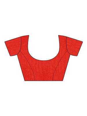 set of 2 pcs saree with blouse - 17242915 - Standard Image - 4
