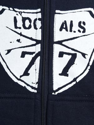 navy blue fleece sweatshirt - 17243901 - Standard Image - 3