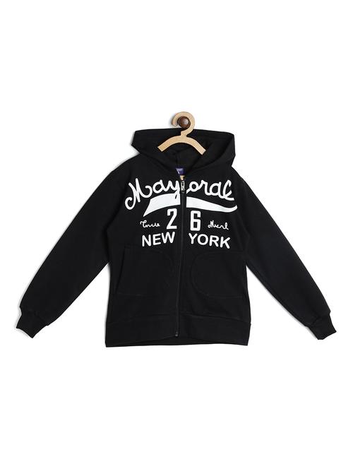 black fleece sweatshirt - 17243902 - Standard Image - 1