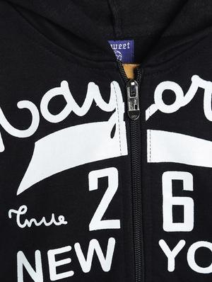 black fleece sweatshirt - 17243902 - Standard Image - 3