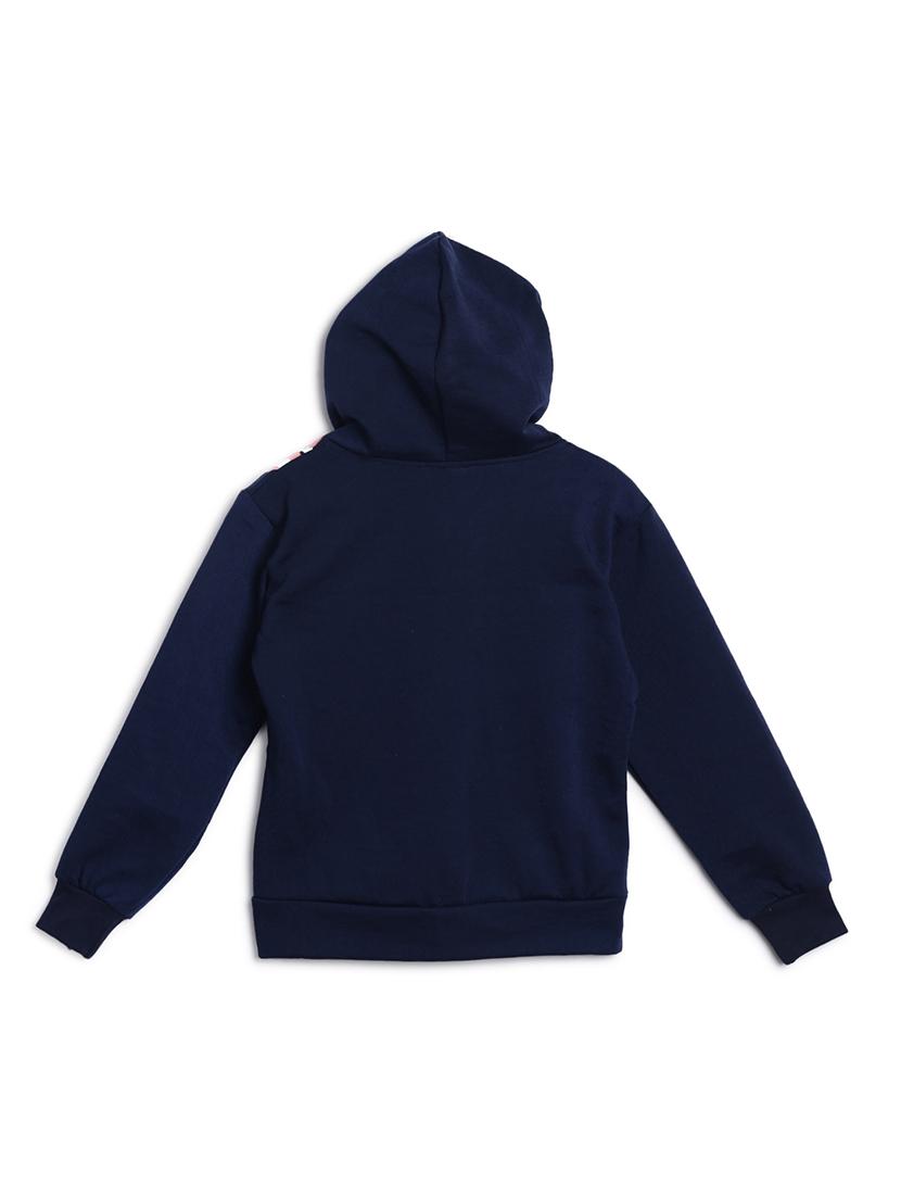 blue fleece sweatshirt - 17243915 - Zoom Image - 2