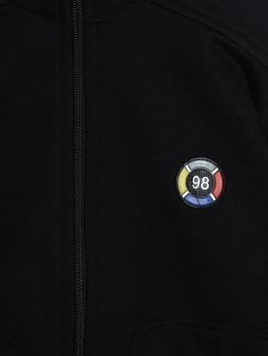 black fleece sweatshirt - 17243928 - Standard Image - 3