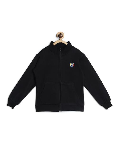 black fleece sweatshirt - 17243931 - Standard Image - 1