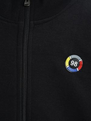 black fleece sweatshirt - 17243931 - Standard Image - 3