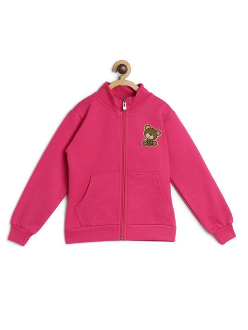 pink fleece sweatshirt - 17243948 - Standard Image - 1