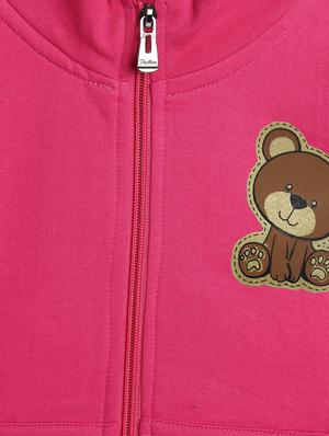 pink fleece sweatshirt - 17243948 - Standard Image - 3