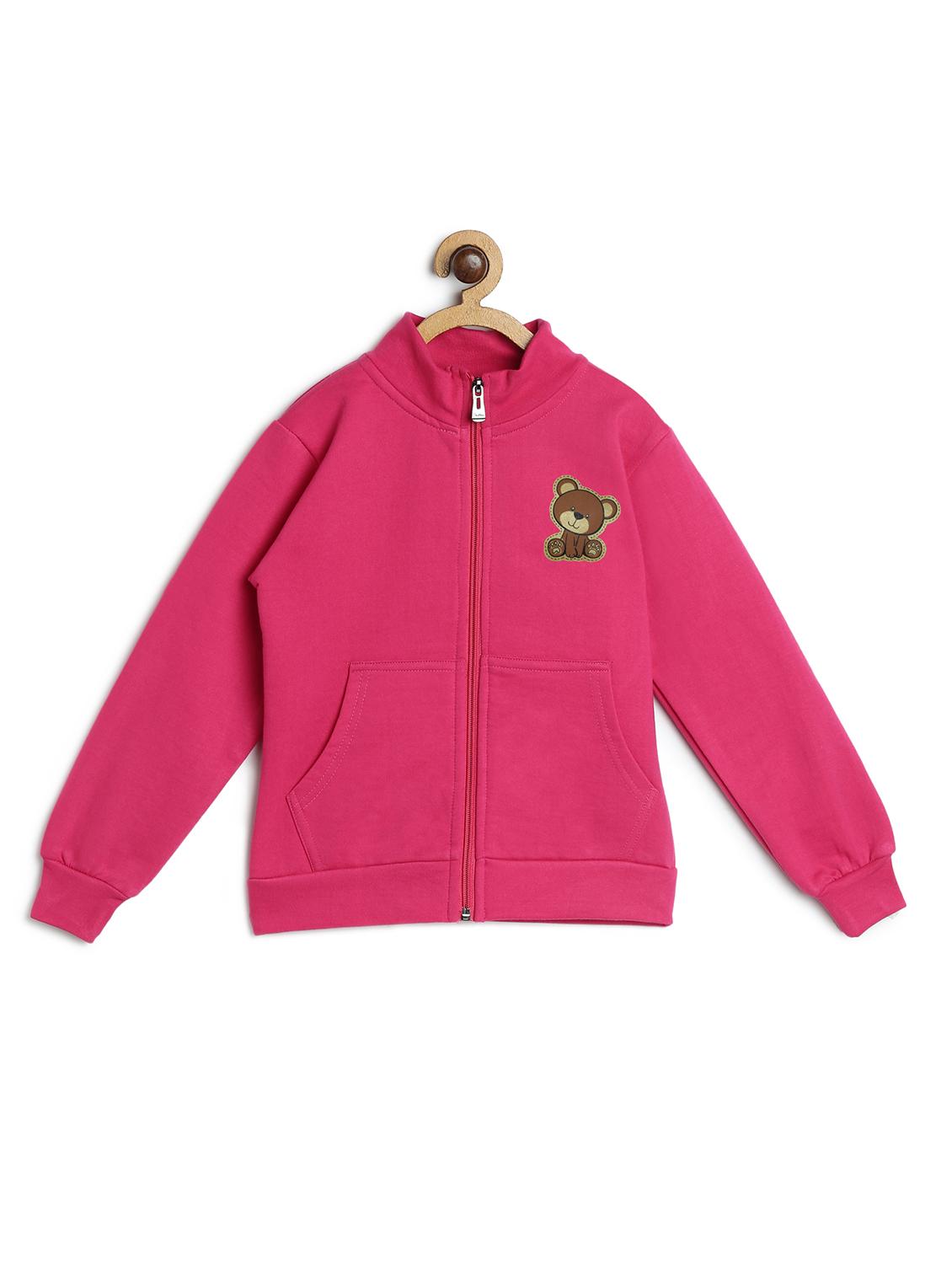 pink fleece sweatshirt - 17243948 - Zoom Image - 1