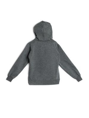 grey fleece sweatshirt - 17243962 - Standard Image - 2