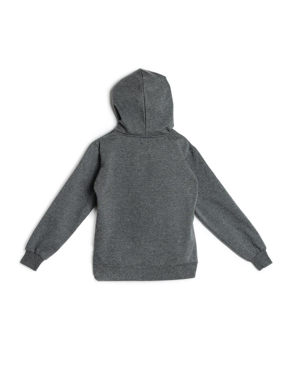 grey fleece sweatshirt - 17243962 - Zoom Image - 2