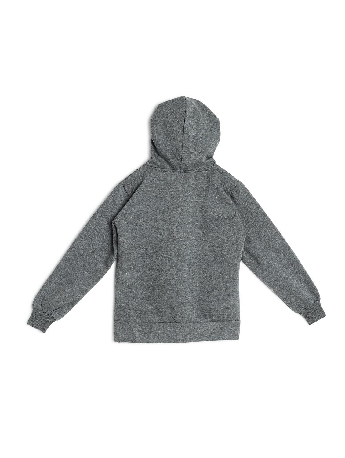 grey fleece sweatshirt - 17243973 - Zoom Image - 2