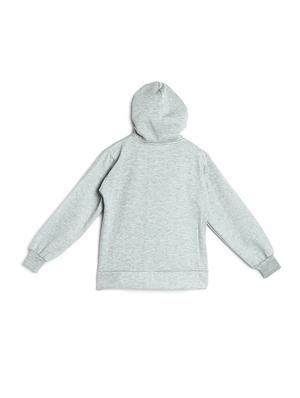 grey fleece sweatshirt - 17243976 - Standard Image - 2