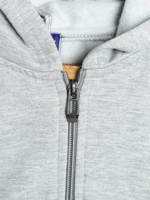 grey fleece sweatshirt - 17243978 - Standard Image - 3