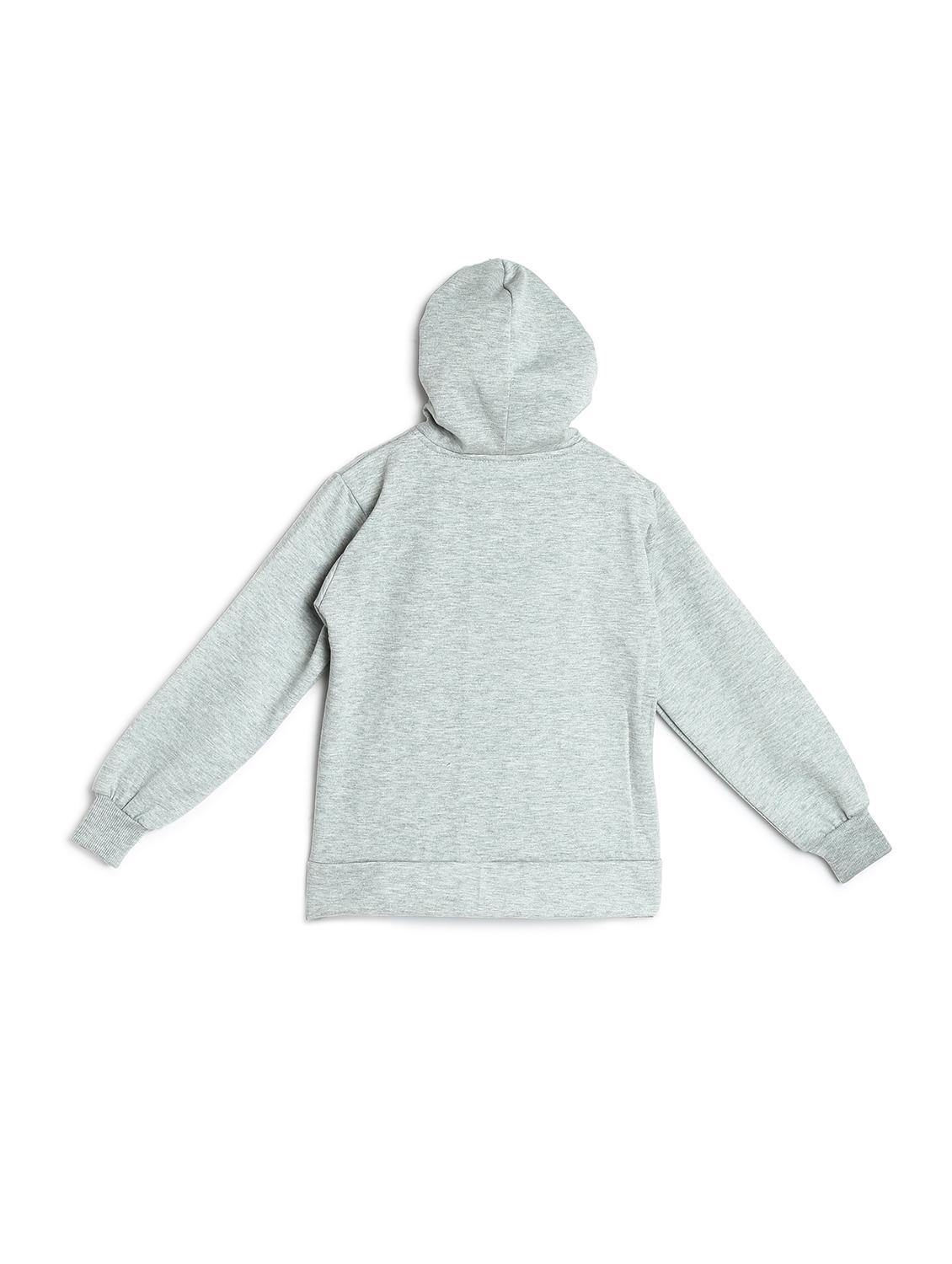grey fleece sweatshirt - 17243978 - Zoom Image - 2
