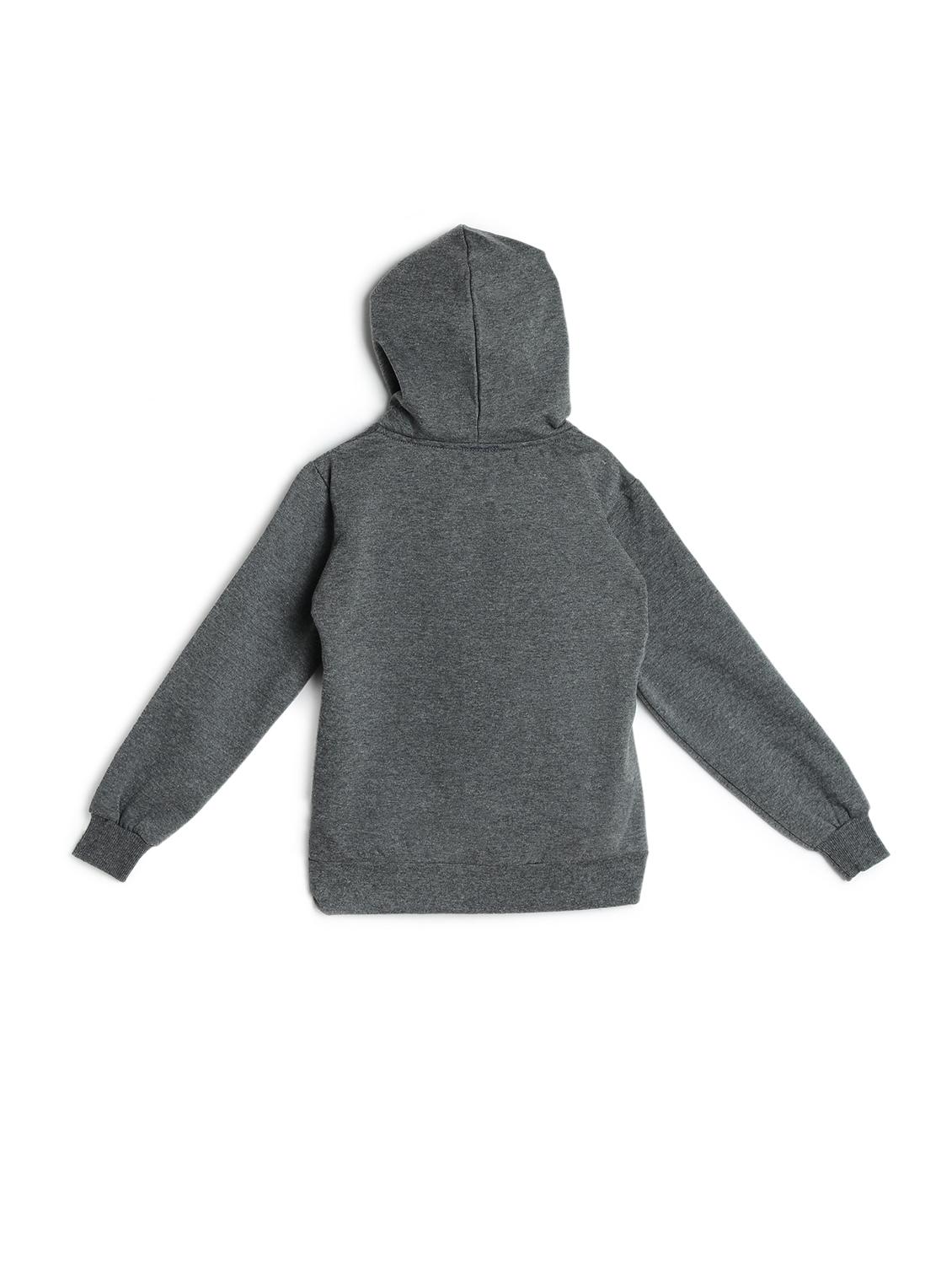 grey fleece sweatshirt - 17243979 - Zoom Image - 2