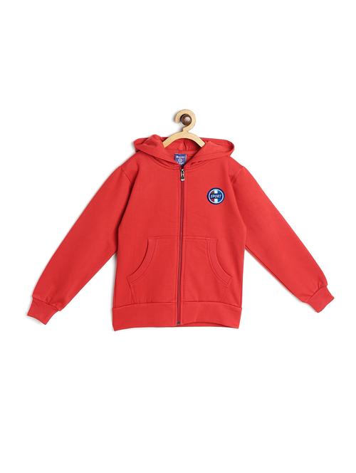 red fleece sweatshirt - 17243981 - Standard Image - 1