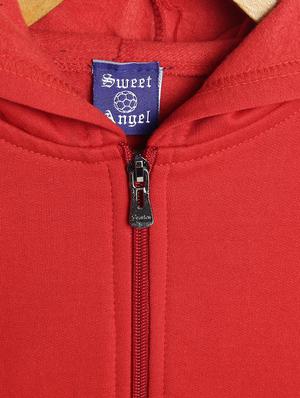 red fleece sweatshirt - 17243981 - Standard Image - 3