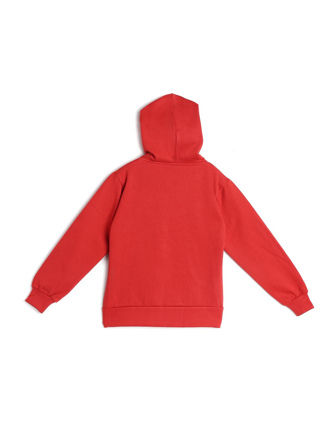 red fleece sweatshirt - 17243981 - Zoom Image - 2