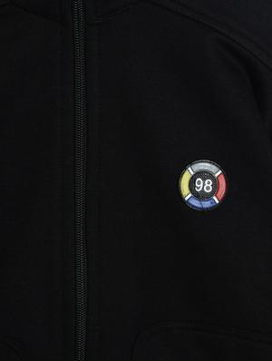 black fleece sweatshirt - 17244391 - Standard Image - 3