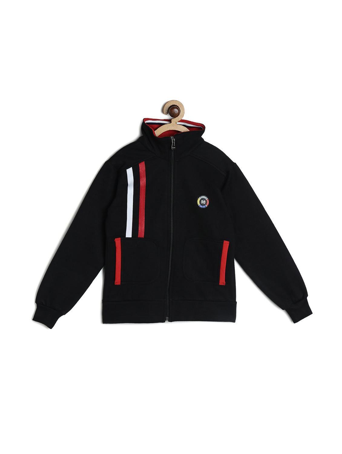 black fleece sweatshirt - 17244391 - Zoom Image - 1