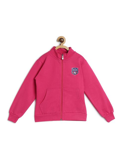 pink fleece sweatshirt - 17244419 - Standard Image - 1
