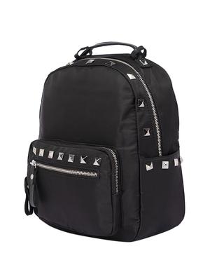 black leatherette (pu) regular backpack - 17244643 - Standard Image - 4