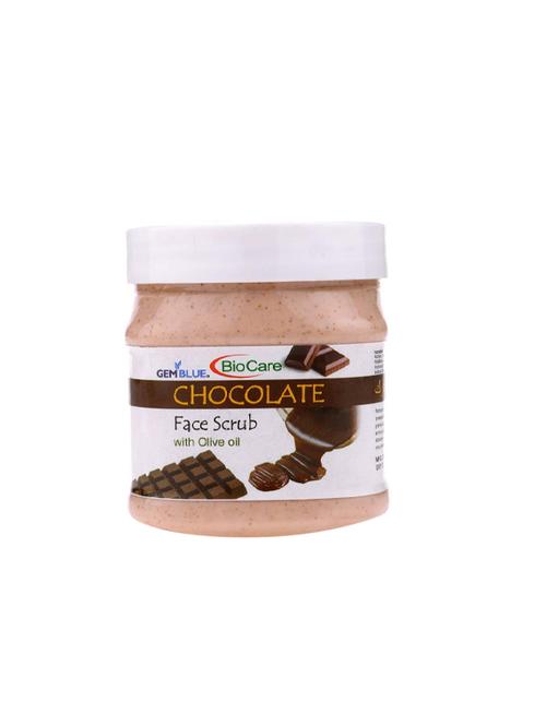 gemblue biocare chochlate face scrub with olive oil - 17244768 - Standard Image - 1
